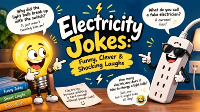 Electricity jokes funny clever and shocking laughs