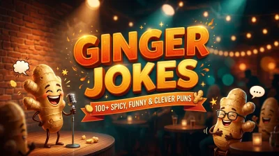 Funny Ginger Jokes and Spicy Ginger Puns