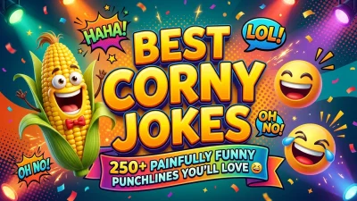 Best corny jokes with funny and cheesy punchlines