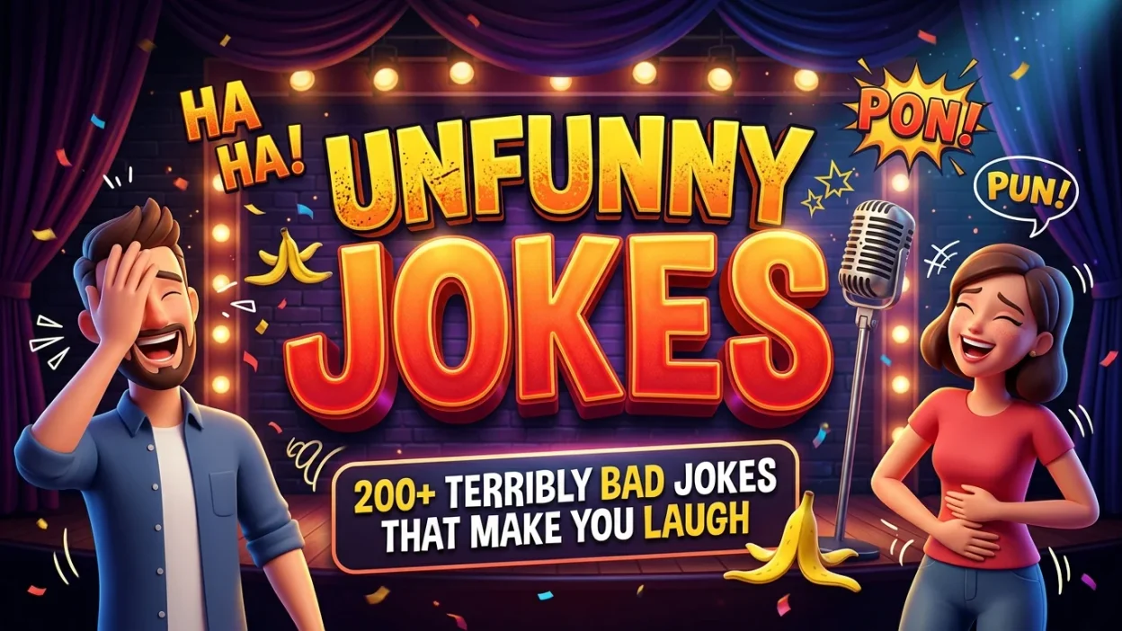 Unfunny Jokes That Are So Bad They're Funny