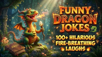 Funny dragon jokes and fire-breathing humor 🐉