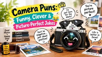 Funny Camera Roll Comedy and Camera Puns 📱😂